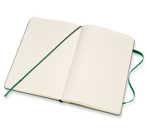 Блокнот Moleskine CLASSIC QP060K15 Large 130х210мм 240стр. линейка твердая обложка зеленый