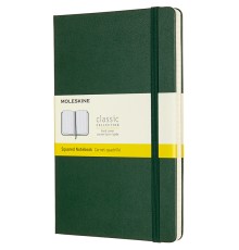 Блокнот Moleskine CLASSIC QP061K15 Large 130х210мм 240стр. клетка твердая обложка зеленый