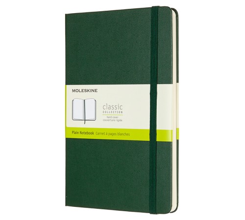 Блокнот Moleskine CLASSIC QP062K15 Large 130х210мм 240стр. нелинованный твердая обложка зеленый Блокнот Moleskine CLASSIC QP062K15 Large 130х210мм 240стр. нелинованный твердая обложка зеленый