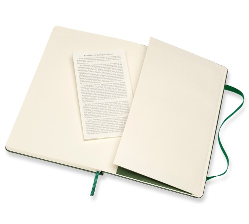 Блокнот Moleskine CLASSIC QP062K15 Large 130х210мм 240стр. нелинованный твердая обложка зеленый Блокнот Moleskine CLASSIC QP062K15 Large 130х210мм 240стр. нелинованный твердая обложка зеленый