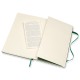Блокнот Moleskine CLASSIC QP062K15 Large 130х210мм 240стр. нелинованный твердая обложка зеленый