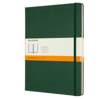 Блокнот Moleskine CLASSIC QP090K15 XLarge 190х250мм 192стр. линейка твердая обложка зеленый