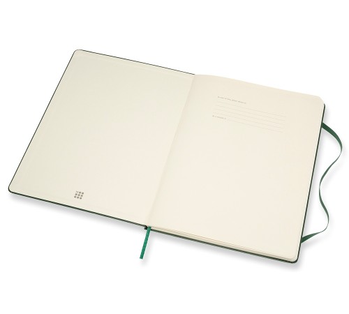 Блокнот Moleskine CLASSIC QP090K15 XLarge 190х250мм 192стр. линейка твердая обложка зеленый Блокнот Moleskine CLASSIC QP090K15 XLarge 190х250мм 192стр. линейка твердая обложка зеленый