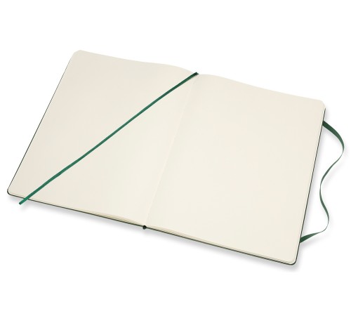 Блокнот Moleskine CLASSIC QP092K15 XLarge 190х250мм 192стр. нелинованный твердая обложка зеленый