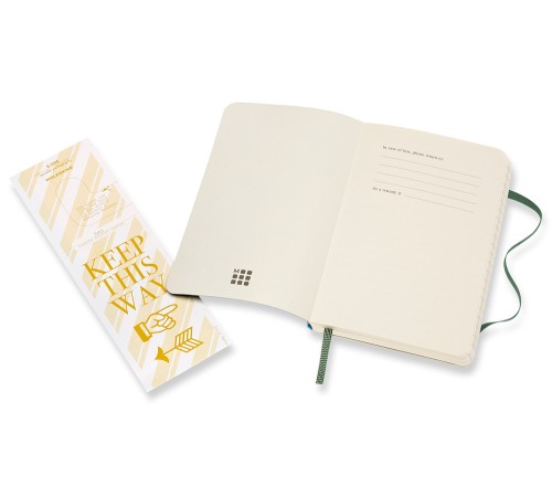 Блокнот Moleskine CLASSIC SOFT QP611K15 Pocket 90x140мм 192стр. линейка мягкая обложка зеленый Блокнот Moleskine CLASSIC SOFT QP611K15 Pocket 90x140мм 192стр. линейка мягкая обложка зеленый
