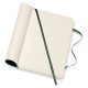 Блокнот Moleskine CLASSIC SOFT QP611K15 Pocket 90x140мм 192стр. линейка мягкая обложка зеленый