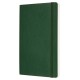 Блокнот Moleskine CLASSIC SOFT QP618K15 Large 130х210мм 192стр. нелинованный мягкая обложка зеленый