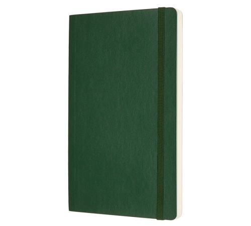 Блокнот Moleskine CLASSIC SOFT QP619K15 Large 130х210мм 192стр. пунктир мягкая обложка зеленый