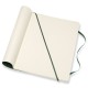 Блокнот Moleskine CLASSIC SOFT QP623K15 XLarge 190х250мм 192стр. нелинованный мягкая обложка зеленый