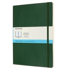 Блокнот Moleskine CLASSIC SOFT QP624K15 190х250мм 192стр. пунктир мягкая обложка зеленый
