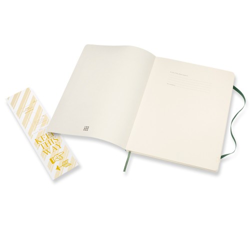 Блокнот Moleskine CLASSIC SOFT QP624K15 190х250мм 192стр. пунктир мягкая обложка зеленый