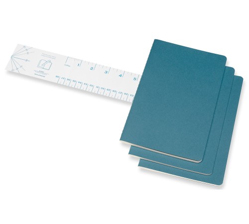 Блокнот Moleskine CAHIER JOURNAL CH016B44 Large 130х210мм обложка картон 80стр. линейка голубой (3шт) Блокнот Moleskine CAHIER JOURNAL CH016B44 Large 130х210мм обложка картон 80стр. линейка голубой (3шт)