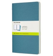 Блокнот Moleskine CAHIER JOURNAL CH018B44 Large 130х210мм обложка картон 80стр. нелинованный голубой (3шт)