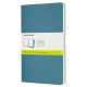 Блокнот Moleskine CAHIER JOURNAL CH018B44 Large 130х210мм обложка картон 80стр. нелинованный голубой (3шт)