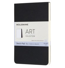 Блокнот для рисования Moleskine ART SOFT SKETCH PAD ARTSKPAD2 Pocket 90x140мм 48стр. мягкая обложка черный