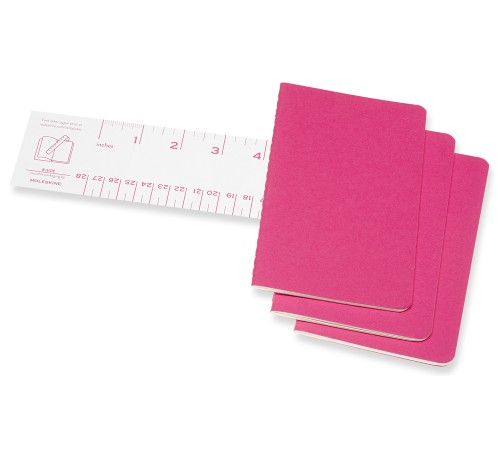 Блокнот Moleskine CAHIER JOURNAL CH011D17 Pocket 90x140мм обложка картон 64стр. линейка розовый неон (3шт) Блокнот Moleskine CAHIER JOURNAL CH011D17 Pocket 90x140мм обложка картон 64стр. линейка розовый неон (3шт)