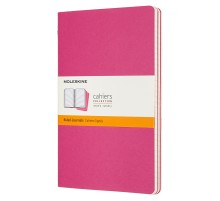 Блокнот Moleskine CAHIER JOURNAL CH016D17 Large 130х210мм обложка картон 80стр. линейка розовый неон (3шт)