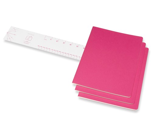 Блокнот Moleskine CAHIER JOURNAL CH023D17 XLarge 190х250мм обложка картон 120стр. нелинованный розовый неон (3шт) Блокнот Moleskine CAHIER JOURNAL CH023D17 XLarge 190х250мм обложка картон 120стр. нелинованный розовый неон (3шт)