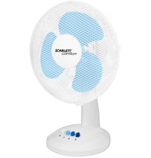 Вентилятор настольный Scarlett SC-DF111S07 38Вт скоростей:3 белый