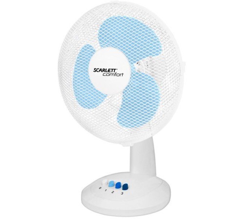Вентилятор настольный Scarlett SC-DF111S07 38Вт скоростей:3 белый Вентилятор настольный Scarlett SC-DF111S07 38Вт скоростей:3 белый