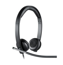 Гарнитура Logitech H650e Mono (USB, элементы управления на кабеле, кабель 1.8м, чехол в комплекте) (M/N: A-00050/A-00057)