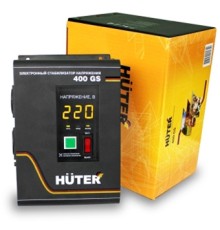 Стабилизатор напряжения Huter 400GS электронный однофазный серый