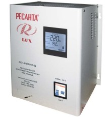 Стабилизатор напряжения Ресанта АСН-8000Н/1-Ц электронный однофазный белый