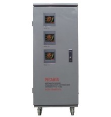 Стабилизатор напряжения Ресанта АСН-15000/3-Ц электронный трехфазный серый