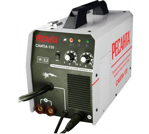 Сварочный аппарат Ресанта САИПА-135 инвертор ММА DC (кейс в комплекте)
