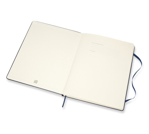 Еженедельник Moleskine CLASSIC WKNT XL 190х250мм 144стр. синий сапфир
