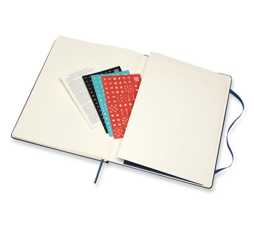 Еженедельник Moleskine CLASSIC WKNT XL 190х250мм 144стр. синий сапфир