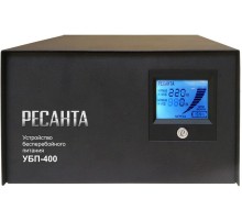 Стабилизатор напряжения Ресанта УБП-400 электронный однофазный черный
