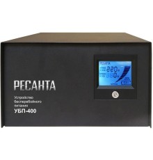 Стабилизатор напряжения Ресанта УБП-400 электронный однофазный черный