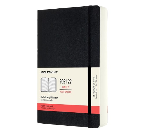 Еженедельник Moleskine ACADEMIC SOFT Large 130х210мм датир.18мес 592стр. мягкая обложка черный Еженедельник Moleskine ACADEMIC SOFT Large 130х210мм датир.18мес 592стр. мягкая обложка черный