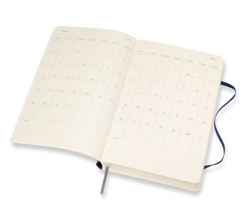 Еженедельник Moleskine ACADEMIC SOFT Large 130х210мм датир.18мес 592стр. мягкая обложка черный Еженедельник Moleskine ACADEMIC SOFT Large 130х210мм датир.18мес 592стр. мягкая обложка черный