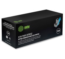 Картридж лазерный Cactus CS-Q2612X-MPS Q2612X черный (3000стр.) для HP LJ 1010/1012/1015/1018/1020