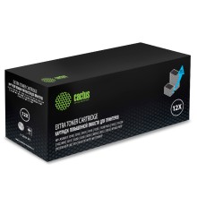 Картридж лазерный Cactus CS-Q2612X-MPS Q2612X черный (3000стр.) для HP LJ 1010/1012/1015/1018/1020