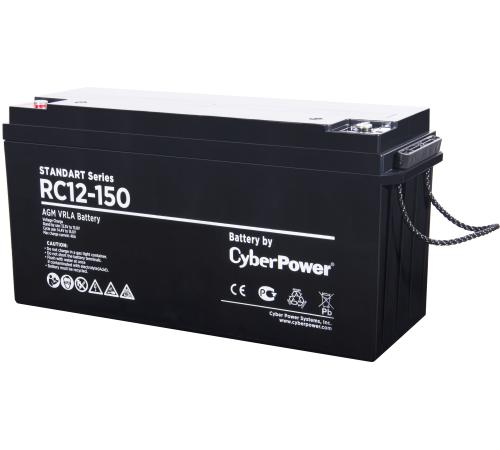 Аккумуляторная батарея SS CyberPower RC 12-150 / 12 В 155 Ач CyberPower Standart Series RC 12-150
