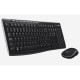 Клавиатура + мышь Logitech MK270 клав:черный мышь:черный USB беспроводная Multimedia