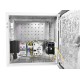 Шкаф серверный ЦМО Эконом (ШТВ-НЭ-5.5.3-3ВВА-Т1) настенный 11U 500x300мм пер.дв.стал.лист задн.дв.спл.стал.лист несъемн.бок.пан. серый 270мм 19кг 500мм IP54 уличный всепогодный с вентилятором с нагревателем с силовыми розетками укомплектованный 100Вт