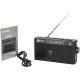 Радиоприемник настольный Harper HDRS-377 черный USB microSD