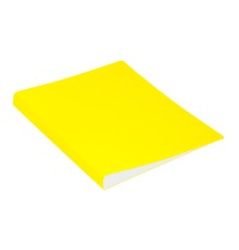 Папка с 20 прозр.вклад. Бюрократ Double Neon DNE07V20YEL A4 пластик 0.7мм желтый