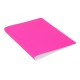 Папка с 30 прозр.вклад. Бюрократ Double Neon DNE07V30PINK A4 пластик 0.7мм розовый