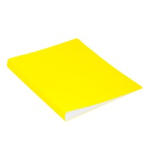 Папка с 30 прозр.вклад. Бюрократ Double Neon DNE07V30YEL A4 пластик 0.7мм желтый