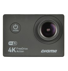 Видеорегистратор Digma FreeDrive Action 4K WiFi черный 8Mpix 2160x3840 2160p 150гр. Allwinner V3