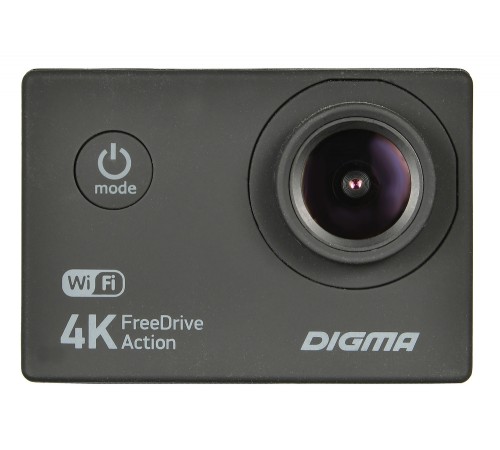 Видеорегистратор Digma FreeDrive Action 4K WiFi черный 8Mpix 2160x3840 2160p 150гр. Allwinner V3 Видеорегистратор Digma FreeDrive Action 4K WiFi черный 8Mpix 2160x3840 2160p 150гр. Allwinner V3