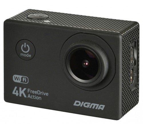 Видеорегистратор Digma FreeDrive Action 4K WiFi черный 8Mpix 2160x3840 2160p 150гр. Allwinner V3 Видеорегистратор Digma FreeDrive Action 4K WiFi черный 8Mpix 2160x3840 2160p 150гр. Allwinner V3