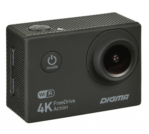 Видеорегистратор Digma FreeDrive Action 4K WiFi черный 8Mpix 2160x3840 2160p 150гр. Allwinner V3 Видеорегистратор Digma FreeDrive Action 4K WiFi черный 8Mpix 2160x3840 2160p 150гр. Allwinner V3