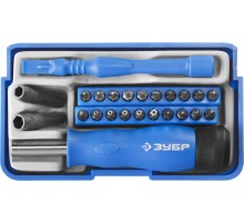 ЗУБР Набор "ПРОФЕССИОНАЛ": Отвертки  для точных работ, 24предм [25648-H24]