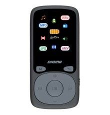 Плеер Hi-Fi Flash Digma B4 8Gb черный/1.8"/FM/microSDHC